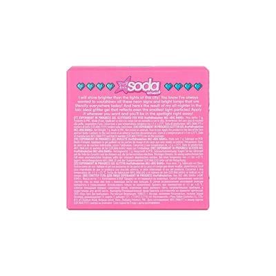 Glitter gel for face EXPERIMENT IN PROGRESS  softdivalution 002  Big Bang  7g