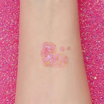 Glitter gel for face EXPERIMENT IN PROGRESS  softdivalution 002  Big Bang  7g