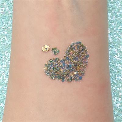 Glitter gel for face LUMINOUS  softdivalution 003  Milky Way  7g