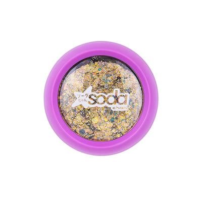 Glitter gel for face LUMINOUS  softdivalution 003  Milky Way  7g