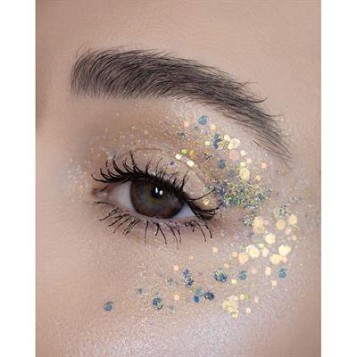 Glitter gel for face LUMINOUS  softdivalution 003  Milky Way  7g