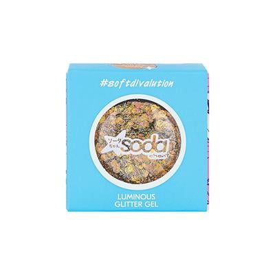 Glitter gel for face LUMINOUS  softdivalution 003  Milky Way  7g