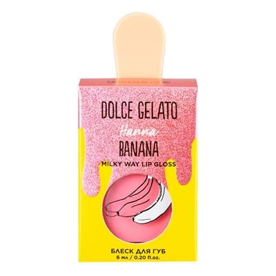 Lip gloss Gelato ((Hannah Banana)) 6 ml case