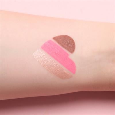 Mini eyeshadow palette  STRAWBERRY CUPCAKE , 2 g