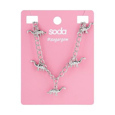 Necklace CHAIN ​​DINOSAURS  sugargem
