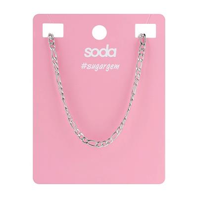 Necklace CHAIN ​​SILVER COLOR  sugargem