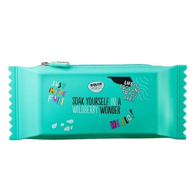 Pencil case Candy, blue 24*9.5 cm