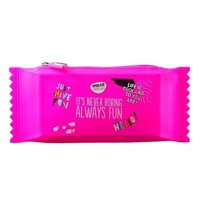 Pencil case Candy, pink 24*9.5 cm