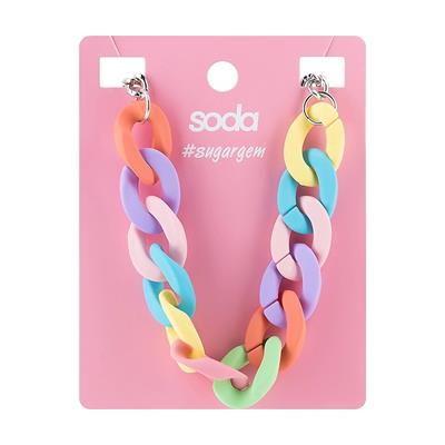 RAINBOW CHAIN ​​necklace  sugargem
