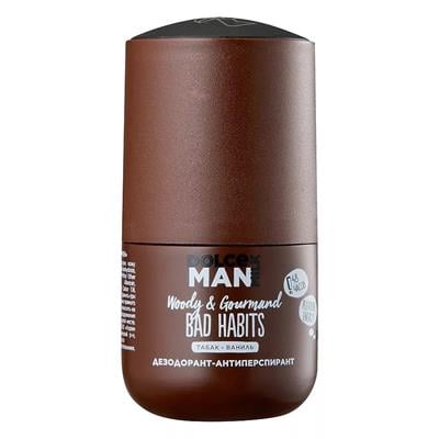 Roll-on deodorant-antiperspirant  BAD HABITS  fl 50 ml brown MAN