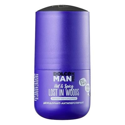 Roll-on deodorant-antiperspirant  WILD FOREST  fl 50 ml purple MAN