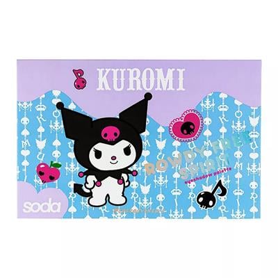 ROWDY FREE SPIRIT  cuteadventure eyeshadow palette 21g