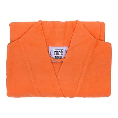 Set 232 (Slippers orange neon + robe) box