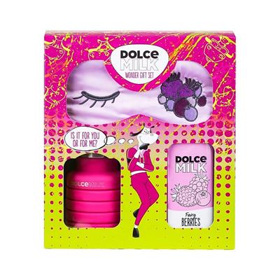 Set 322 WOMAN (sport bottle. silicone pink + m.d.s. Berries + g.d.d. Berry boom) box