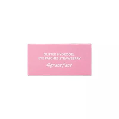 SHINING HYDROGEL FACE PATCHES ((STRAWBERRY)), 60 pcs