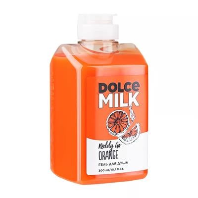 Shower gel  Red-beautiful orange  460 ml milk fl.