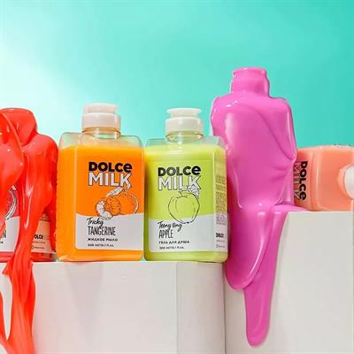 Shower gel <Strawberry cookies without exaggeration> 460 ml milk fl.