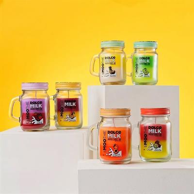 Smoothie candle  DREAM TIM  raspberry&lime, fl 85 g