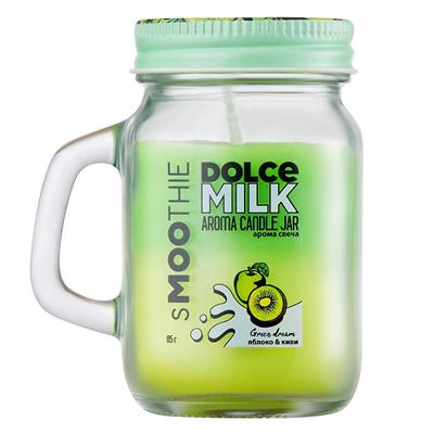 Smoothie candle  GREEN DREAM  apple&kiwi, fl 85 g