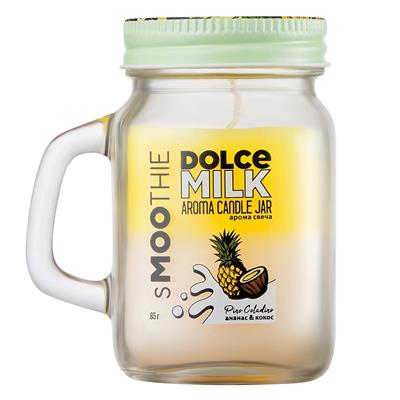 Smoothie candle  PINO COLADINO  pineapple&coconut, fl 85 g