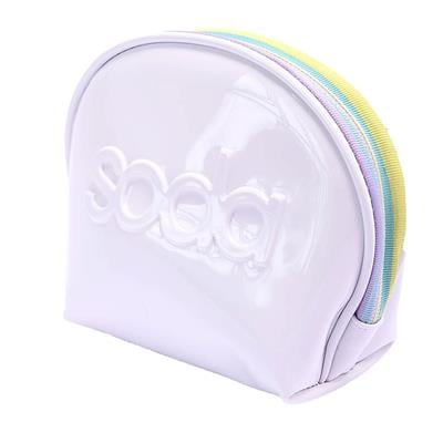 SODA Rainbow Zipper Cosmetic Bag  allineed