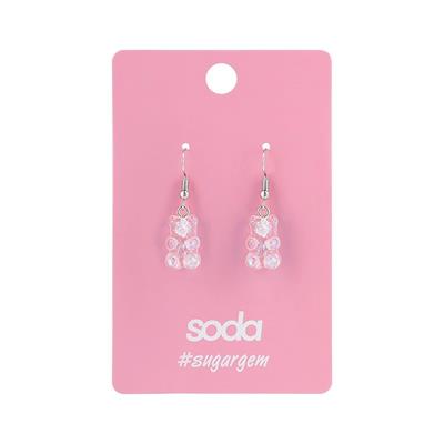 WHITE BEARS Earrings  sugargem