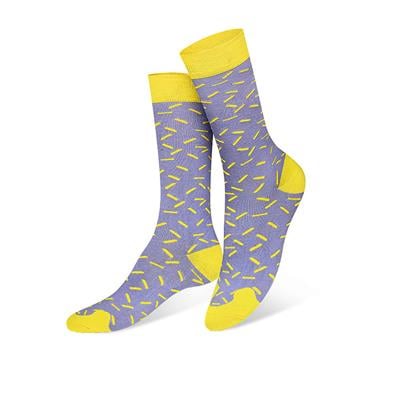 Women's socks Donut, 36-39, purple