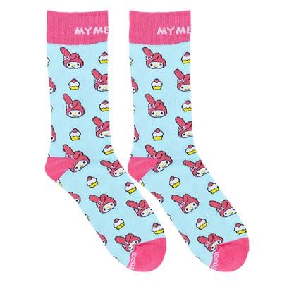 Women's socks, model: MY MELODY  cuteadventure, color: pink, (1 pair)