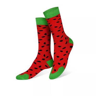 Women's socks Watermelon, 36-39, red