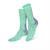 Women's socks ice cream, size 36-39 color blue/purple