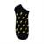 Women's socks, model: BLACK LIGHTNING, brand SODA, color: black, (1 pair)