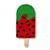 Women's socks Watermelon, 36-39, red