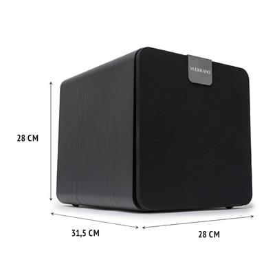 VULKKANO SUB8 Aktif Subwoofer Siyah