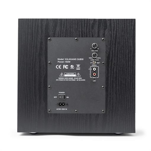 VULKKANO SUB10 Aktif Subwoofer Siyah