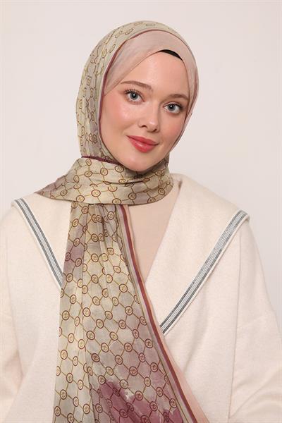 Bergamo Şal | Bej Işıltısı