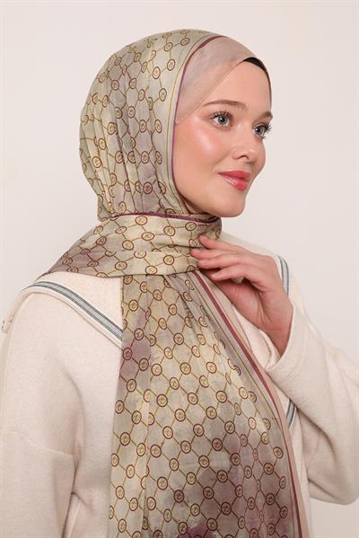 Bergamo Şal | Bej Işıltısı