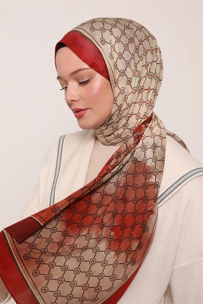 Bergamo Şal | Güz Kırmızısı