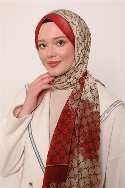 Bergamo Şal | Güz Kırmızısı