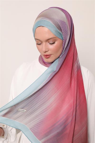 Desenli İpek Şal | Deniz Esintisi