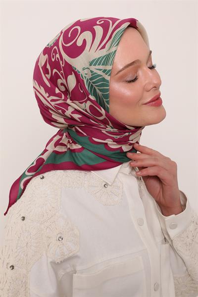 Flora Eşarp | Fuşya Düşü