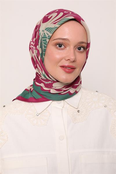 Flora Eşarp | Fuşya Düşü