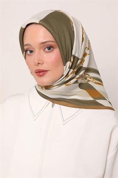 Flora Eşarp | Hardal Sarısı
