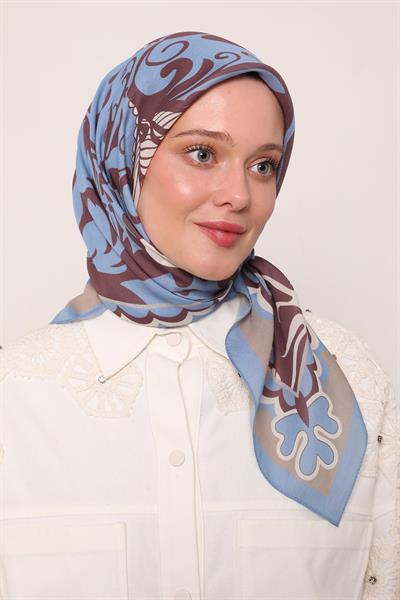 Flora Eşarp | Masal Mavisi