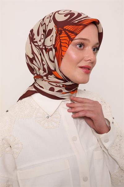 Flora Eşarp | Yakut Bordo