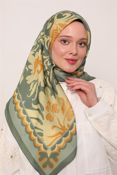 Flora Eşarp | Yeşil Fısıltı