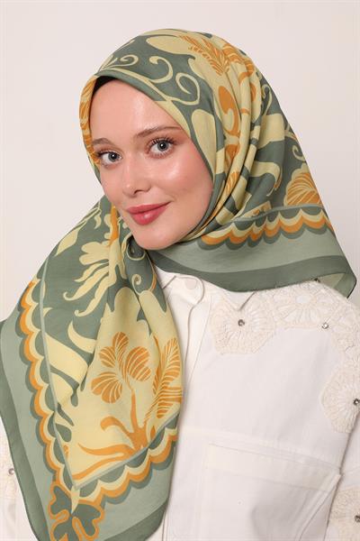 Flora Eşarp | Yeşil Fısıltı