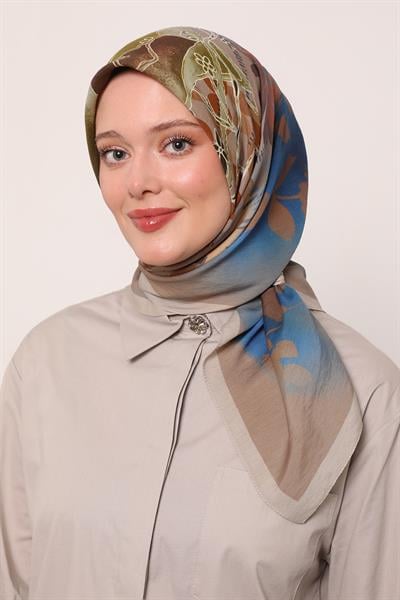 Flora Eşarp | Zarif Vizon