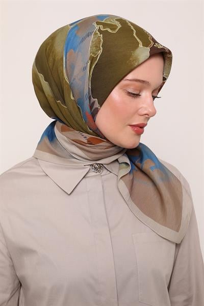 Flora Eşarp | Zarif Vizon