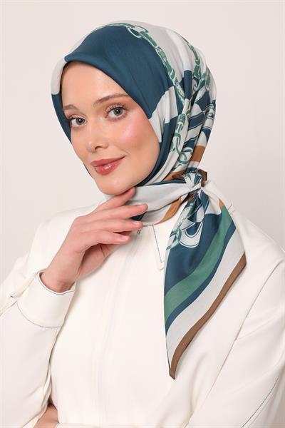 Flora Eşarp | Zümrüt Pırıltısı