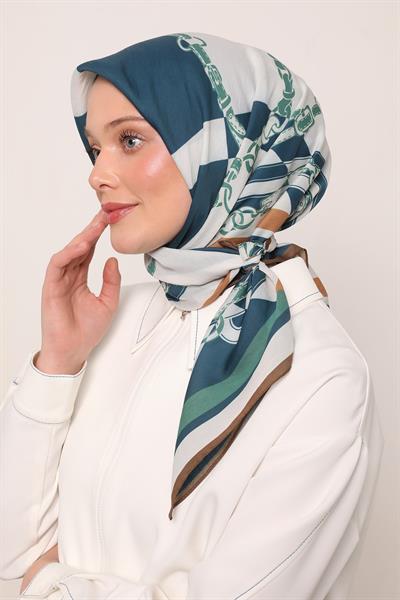 Flora Eşarp | Zümrüt Pırıltısı
